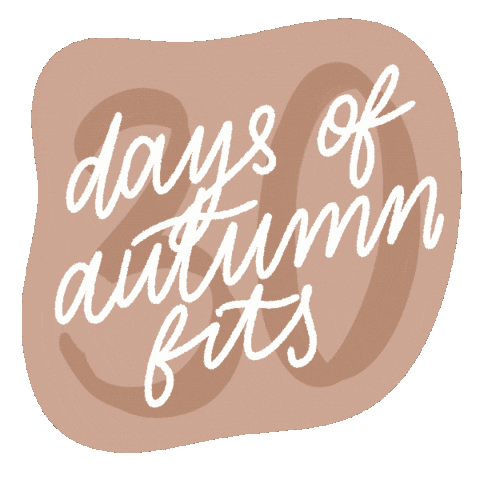Autumn Sticker