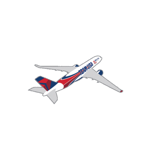 Team Usa Paris Sticker by Delta Air Lines