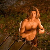 george of the jungle muffin GIF