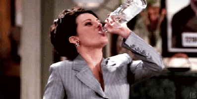 Will And Grace Drinking GIF - Find & Share on GIPHY
