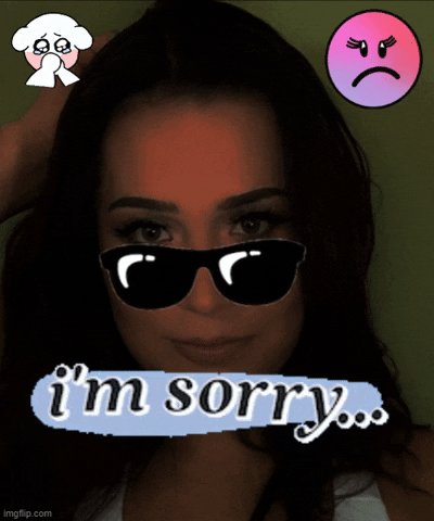 Pepper Sorry Shades GIF