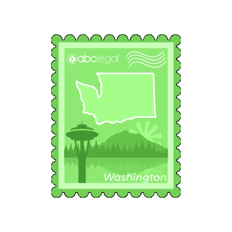 Washington Sticker by ABCLegal