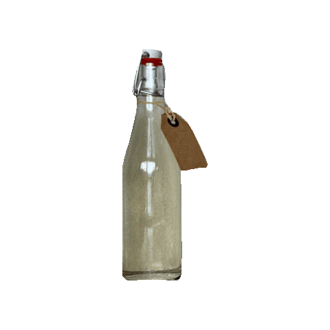 Bottle Sticker by The Rabbit Hutch