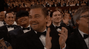 Leonardo Dicaprio Clap GIF by The Academy Awards