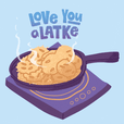 Love you a latke