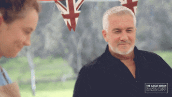 Awkward Watch GIF by The Great British Bake Off