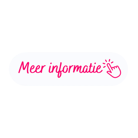 Informatie Sticker by Zettje in de goede richting