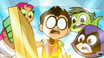 Excited Teen Titans GIF by DC