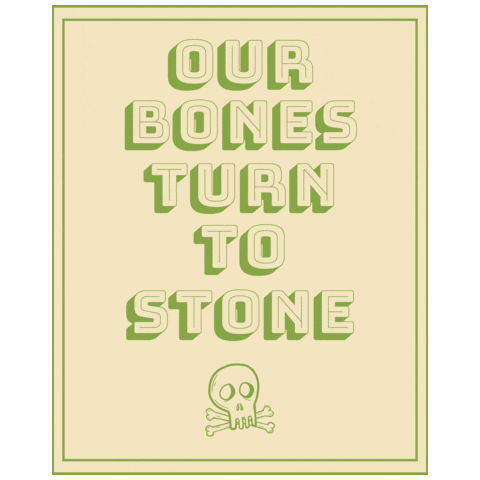 Bones Turn Sticker by Aquilo