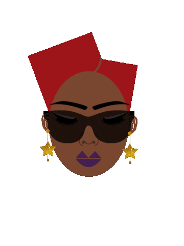 Black Girl Makeup Sticker by L3XDIVINE