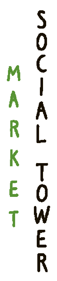 ソシャルタワマケット Sticker by socialtowkrmarket