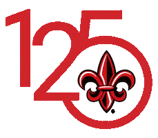 Ragin Cajuns Anniversary Sticker by University of Louisiana at Lafayette