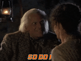 So Do I Doc Brown GIF by Back to the Future Trilogy