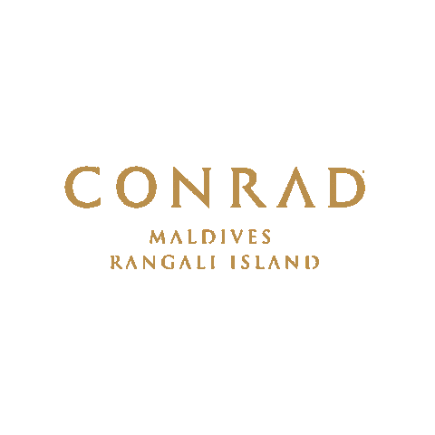 Conrad Maldives Sticker by Conrad Maldives Rangali Island