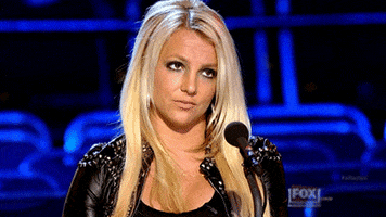 Britney Spears X Factor animated GIF