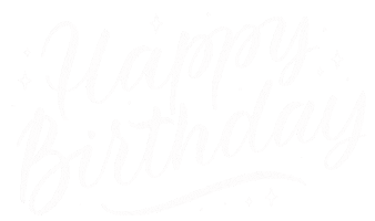 Happy Birthday Sticker
