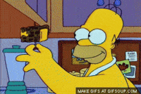 homer simpson animated simpsons butter fatty
