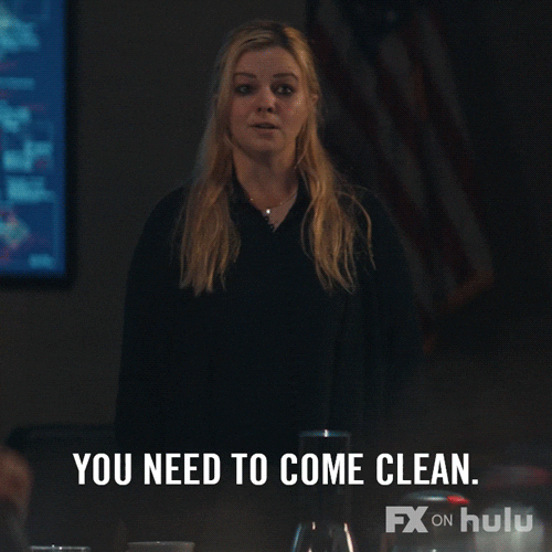 Come Clean Tell The Truth GIF by Y: The Last Man