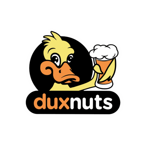 Dux Nuts Quiz Sticker