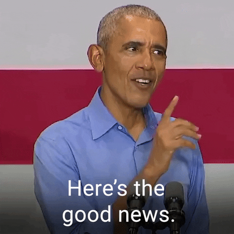 Happy Barack Obama GIF by The Democrats