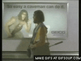 caveman geico GIF