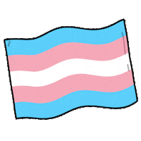 Trans Day Of Visibility Animation Sticker by Holler Studios