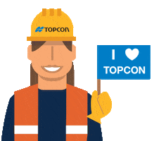 Construction Sticker by Topcon Positioning Systems