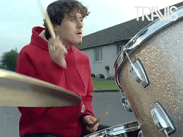 Crash Drumming GIF by Travis