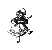 Vintage Dancing Sticker by Pomp & Whimsy