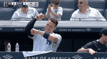 Happy New York Yankees GIF by Jomboy Media