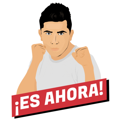 Knockout Boxer Sticker by Sport Boxing Mx