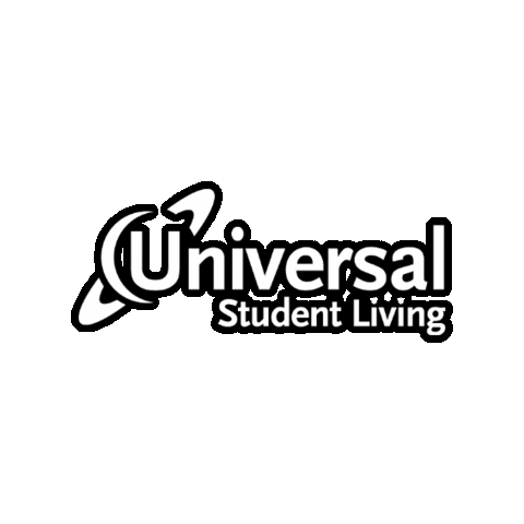 Universal Logo Sticker by Homes For Students