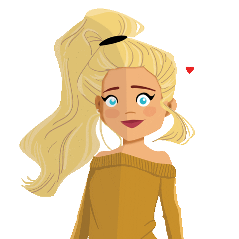 Love It Hearts Sticker by DollsWalls