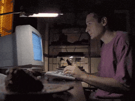 The X Files Computer GIF