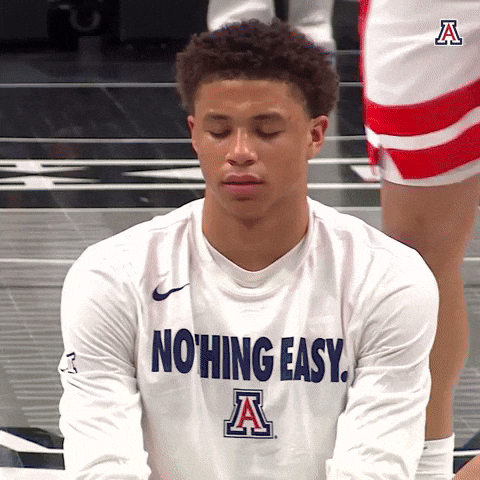 Meditating Locked In GIF by Arizona Athletics