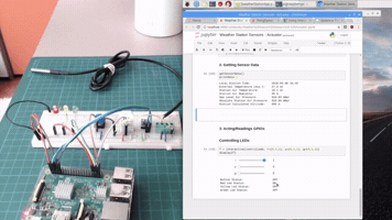 Raspberry Pi Jupyter Notebook GIF