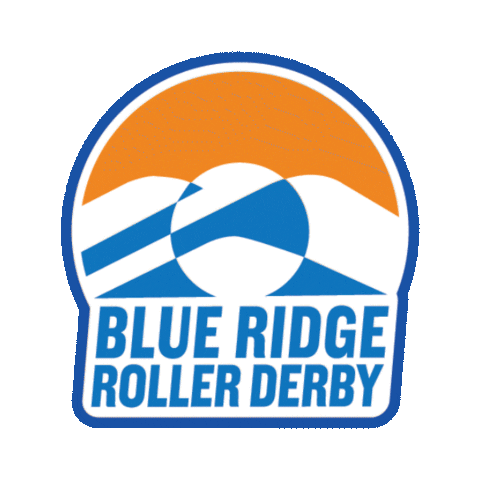 Roller Derby Skate Sticker by Blue Ridge Roller Derby