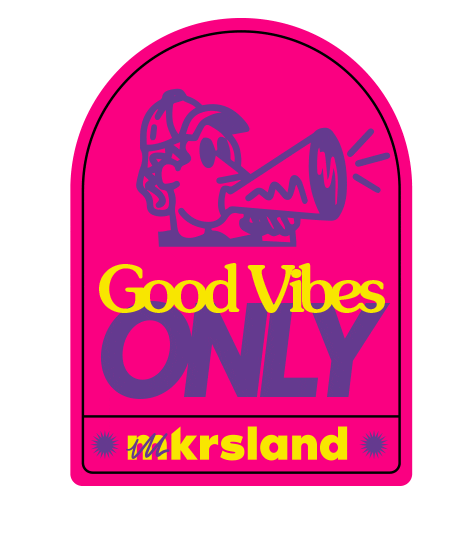 mkrsland Sticker
