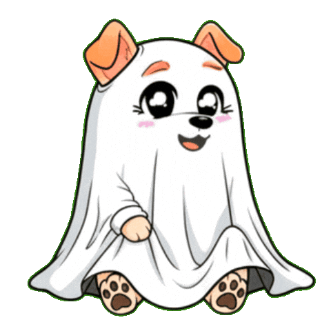 Dog Halloween Sticker