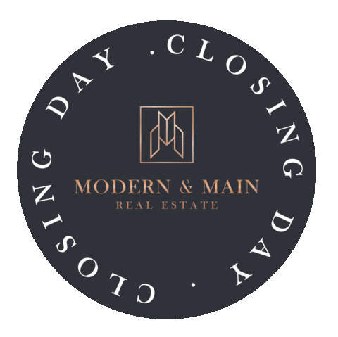 Modern & Main Sticker