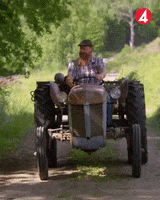 Farmer Tractor GIF by TV4