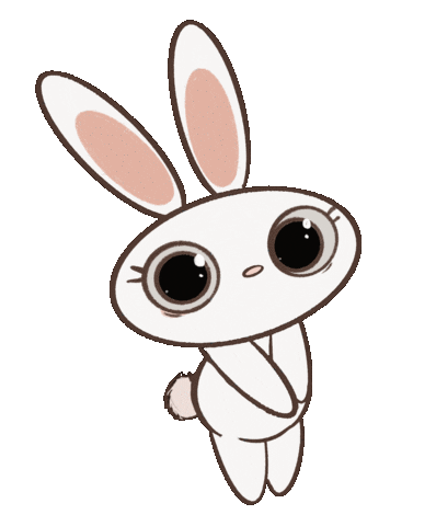 Bunny Hello Sticker