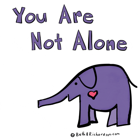 You Are Not Alone Love GIF