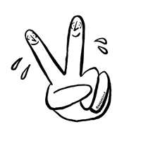 peace and love hand GIF by andregola