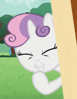 my little pony laughing GIF