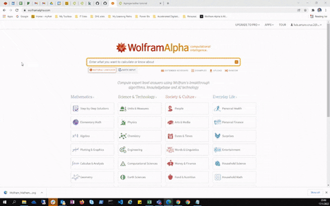 DemoWolframAlpha