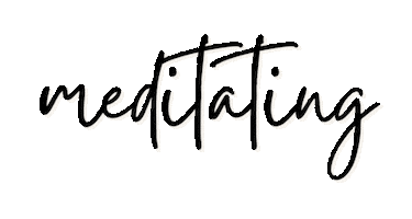 Yoga Meditating Sticker by youmoon