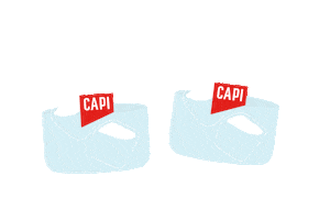 Friday Cheers Sticker by CAPI Sparkling