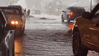 'Absolutely Terrifying': Denver Streets Inundated With Floodwaters Following Heavy Rain