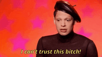 all stars season 4 i cant trust this bitch GIF by RuPaul's Drag Race
